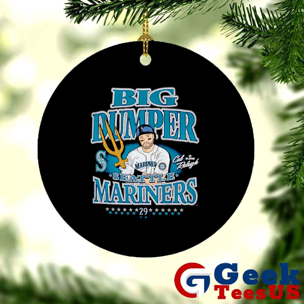 Big Dumper Cal Raleigh Seattle Mariners MLB signature shirt