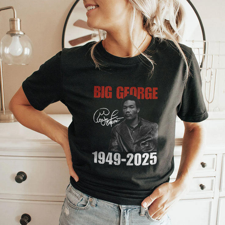 Big George Foreman 1949-2025 T Shirt