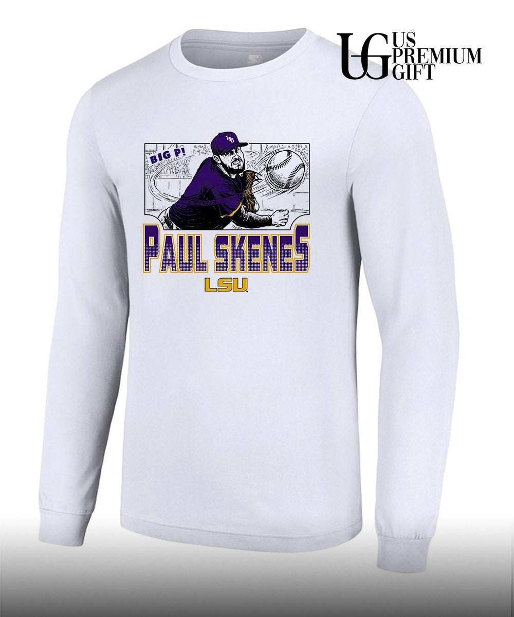 Big Leagues Paul Skenes Pittsburgh Pirates baseball art shirt