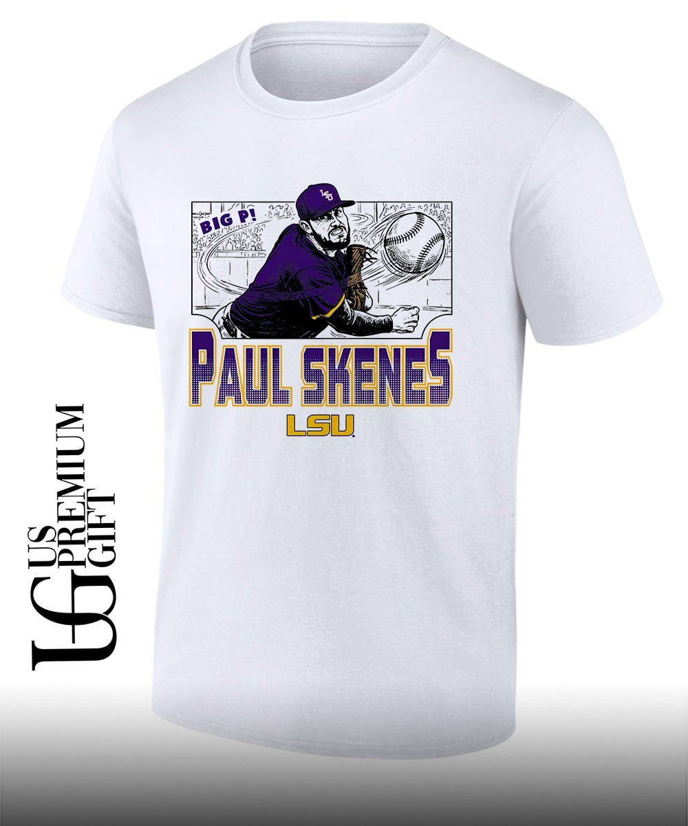 Big Leagues Paul Skenes Pittsburgh Pirates baseball art shirt