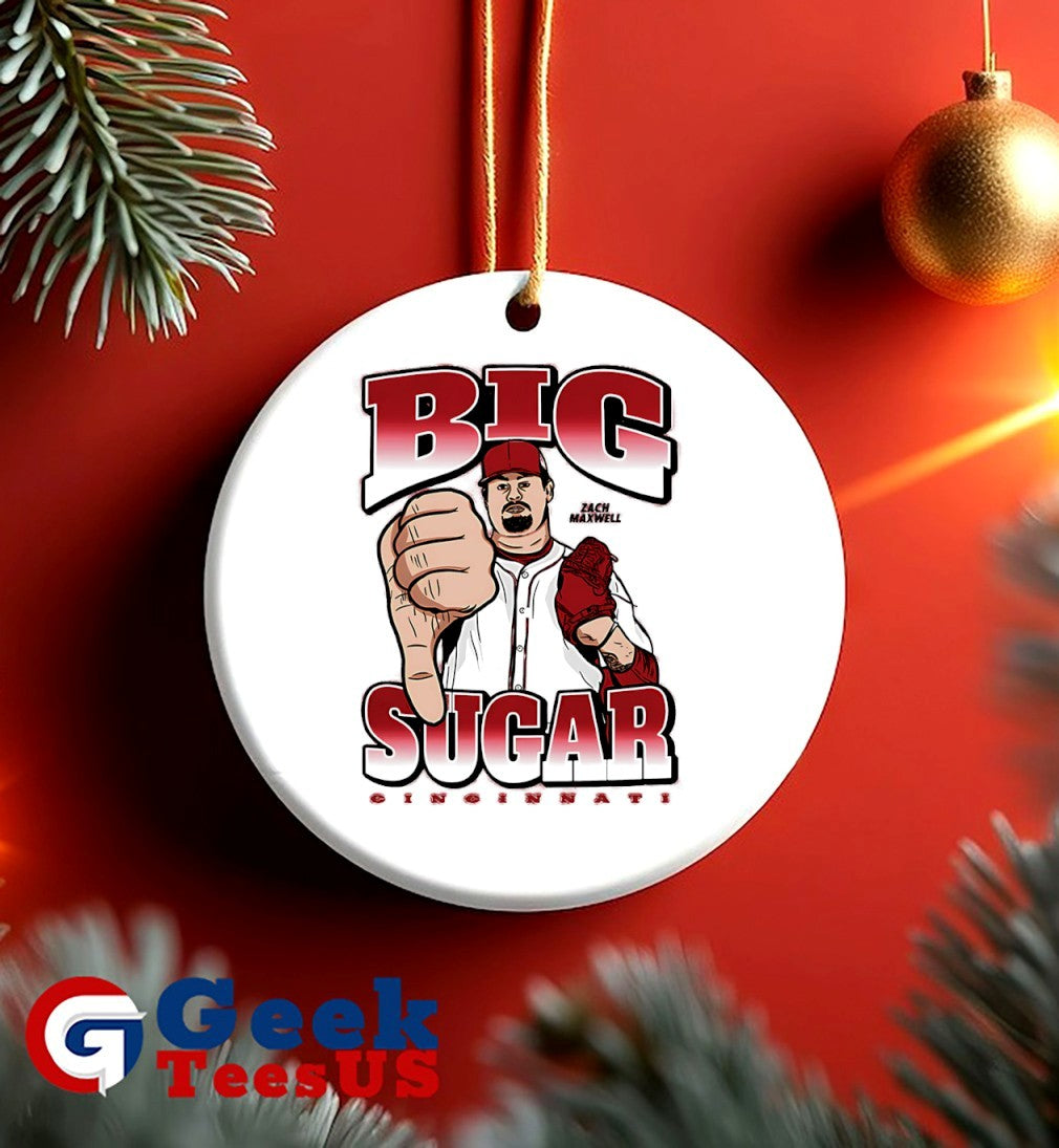 Big Sugar Zach Maxwell Cincinnati Reds baseball shirt