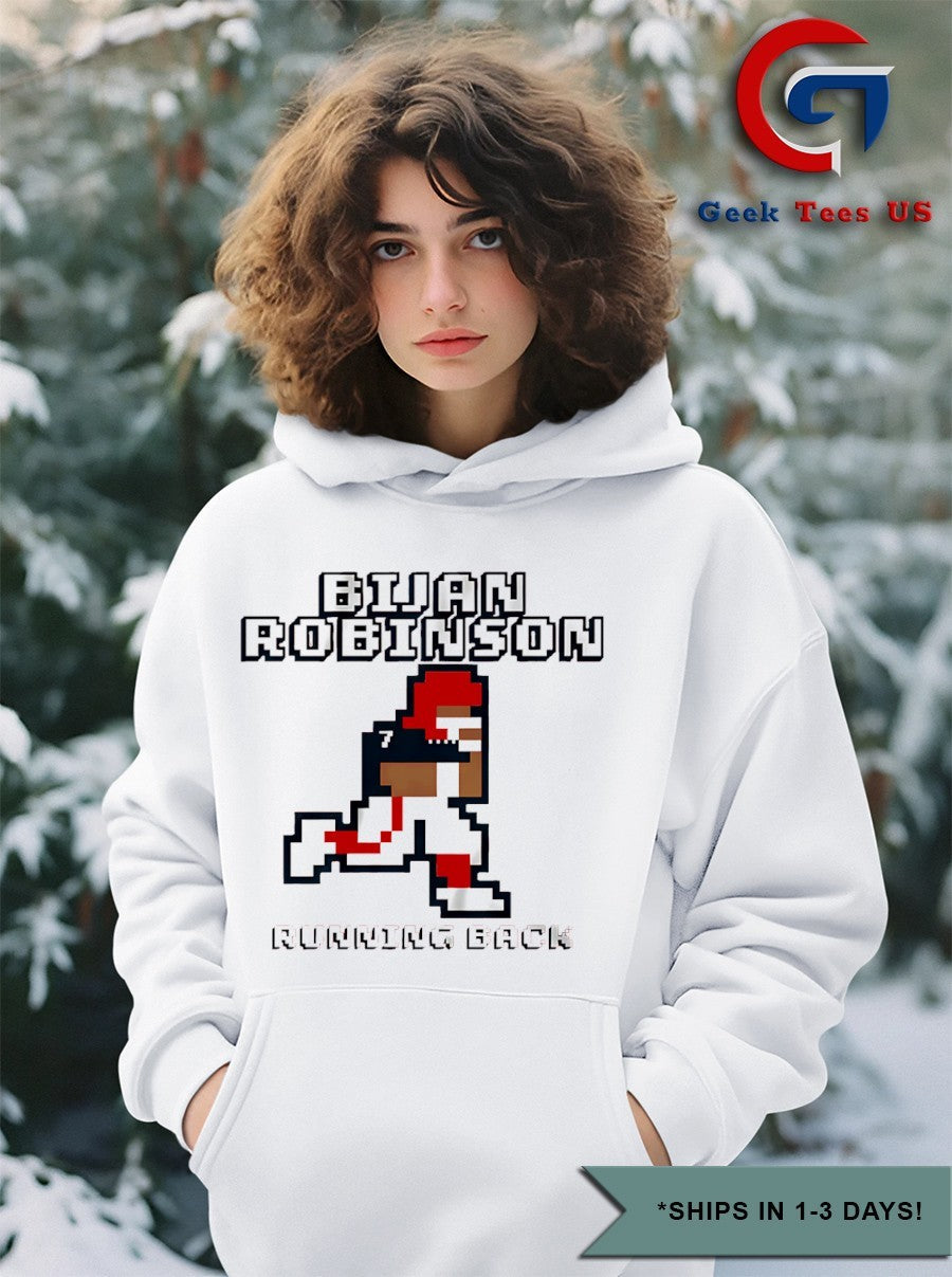 Bijan Robinson Atlanta Falcons football Running Back 8 bit shirt