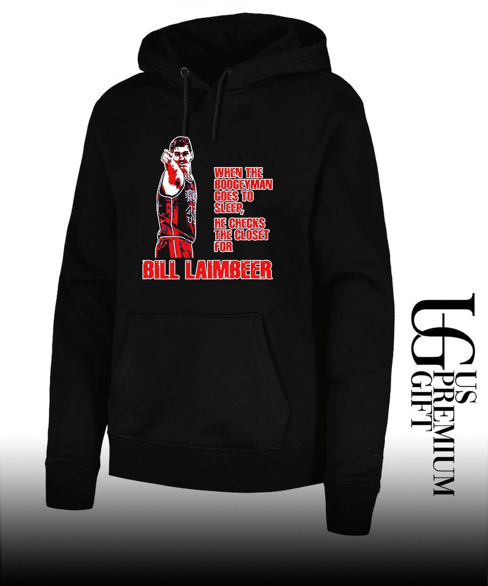 Bill Laimbeer Detroit Pistons NBA when the Boogeyman goes to sleep shirt