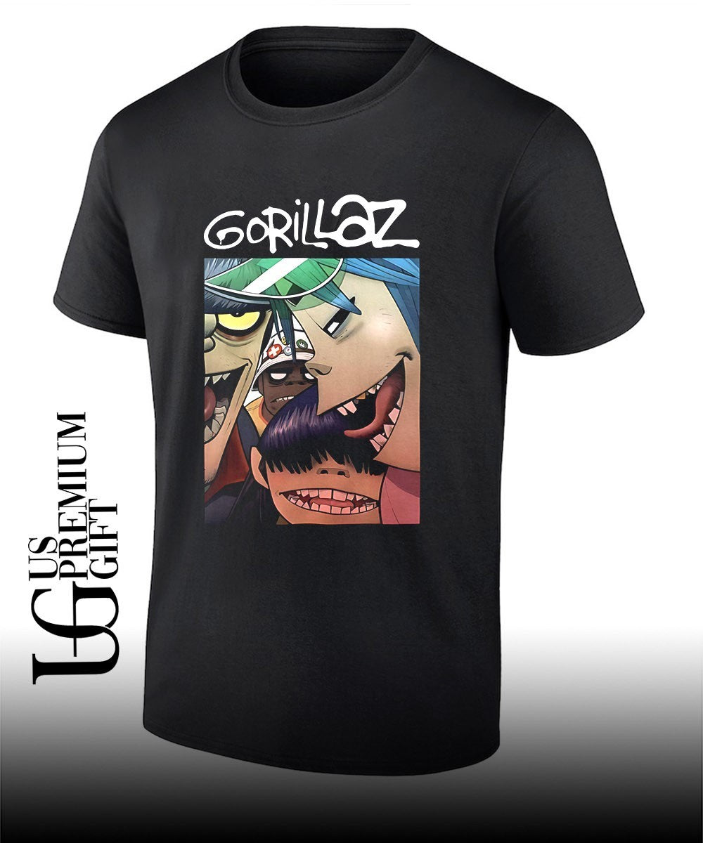 Billie Eilish Gorillaz Band shirt
