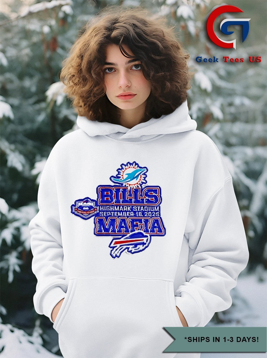 Bills vs Dolphins Farewell Season Gameday Football 2025 shirt