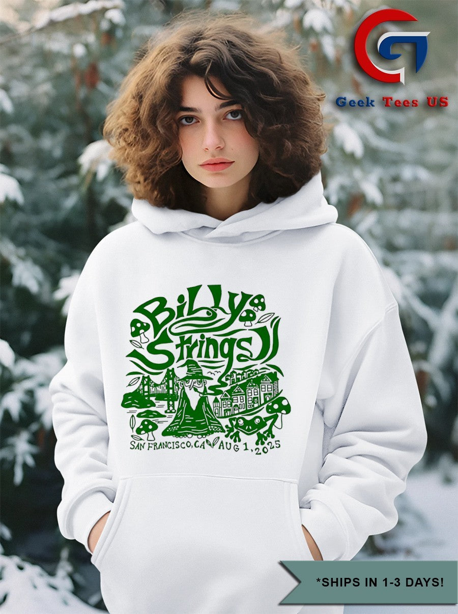 Billy Strings San Francisco Wizard shirt