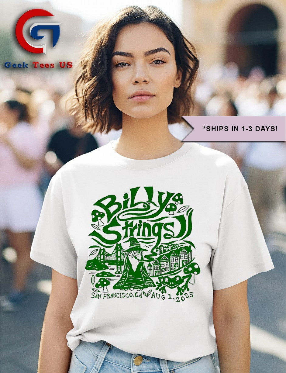 Billy Strings San Francisco Wizard shirt