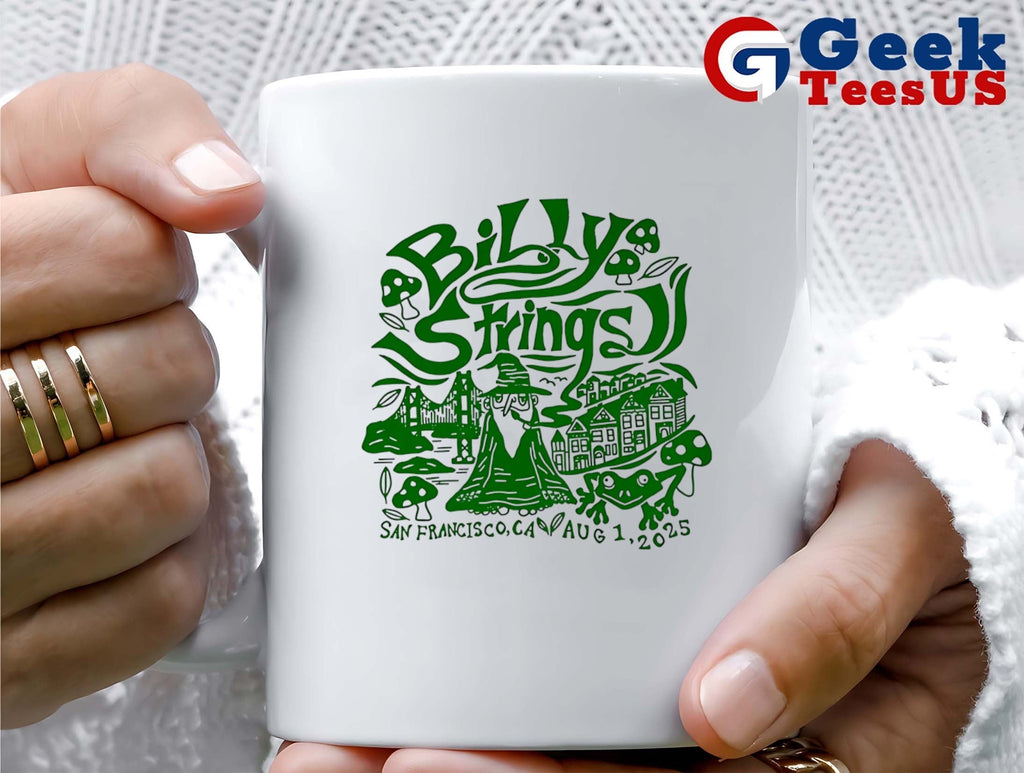 Billy Strings San Francisco Wizard shirt