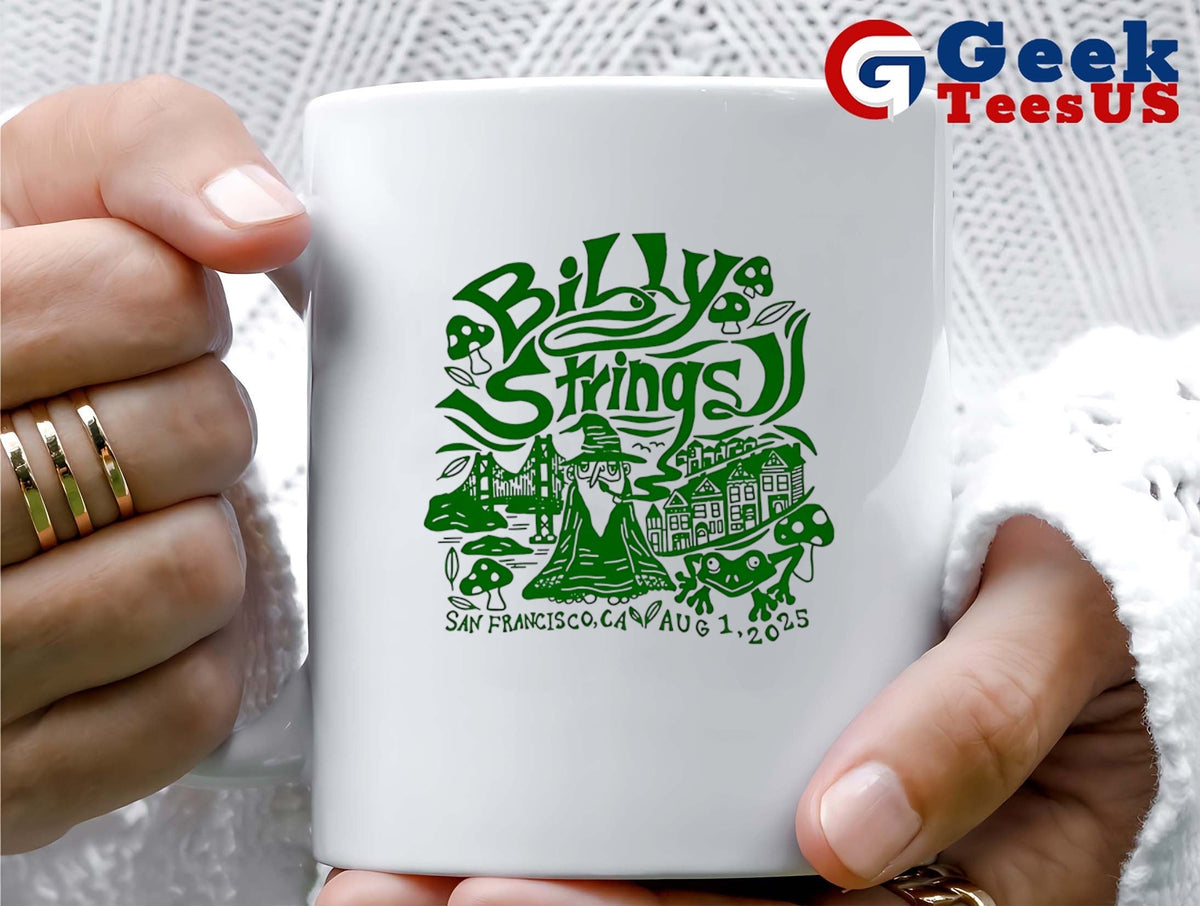 Billy Strings San Francisco Wizard shirt
