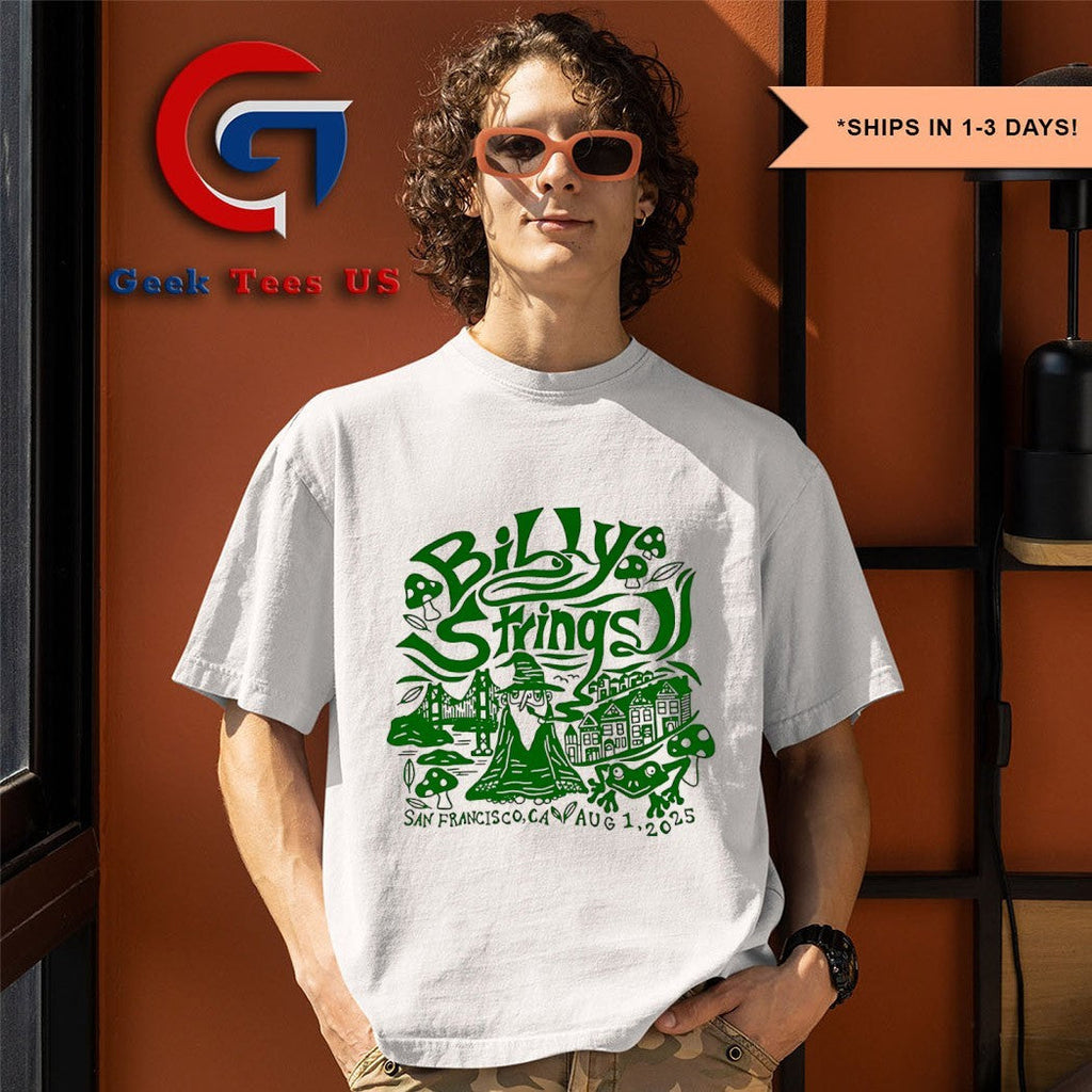 Billy Strings San Francisco Wizard shirt