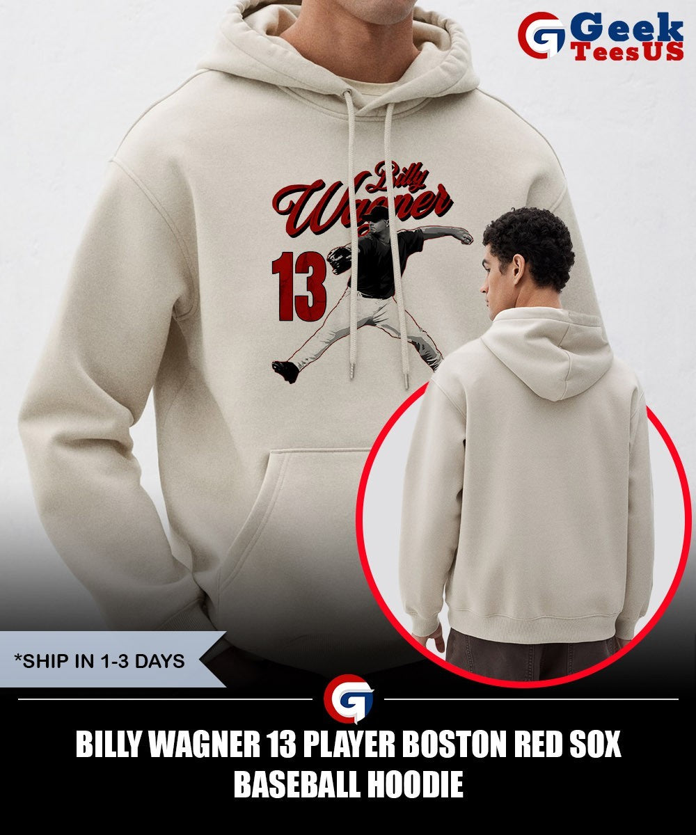 Billy Wagner 13 player Boston Red Sox baseball shirt