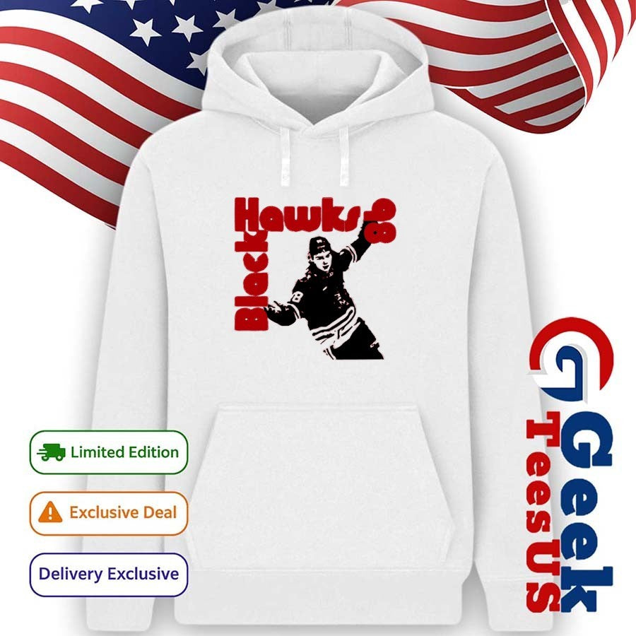 BlackHawks 98 Chicago Blackhawks hockey shirt
