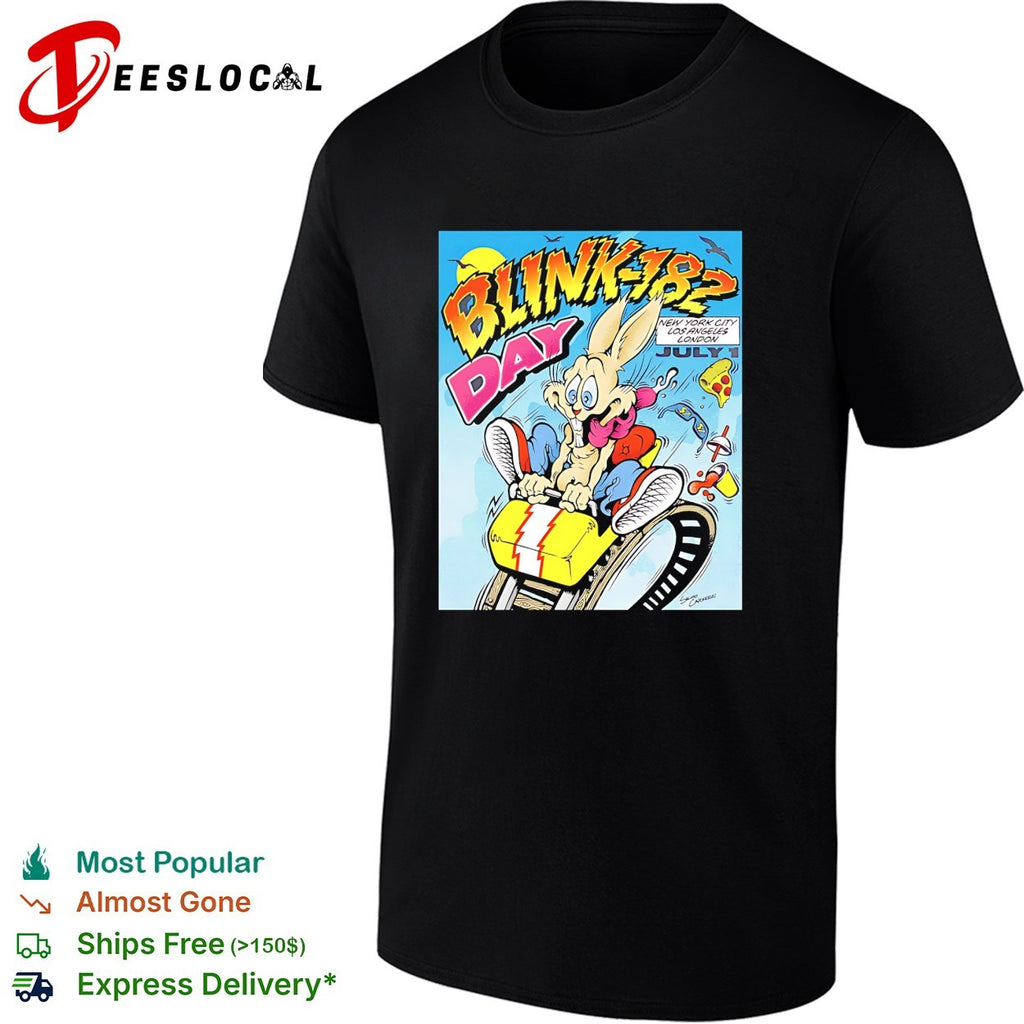 Blink 182 Day For New York City Los Angles And London On July 1 2026 shirt