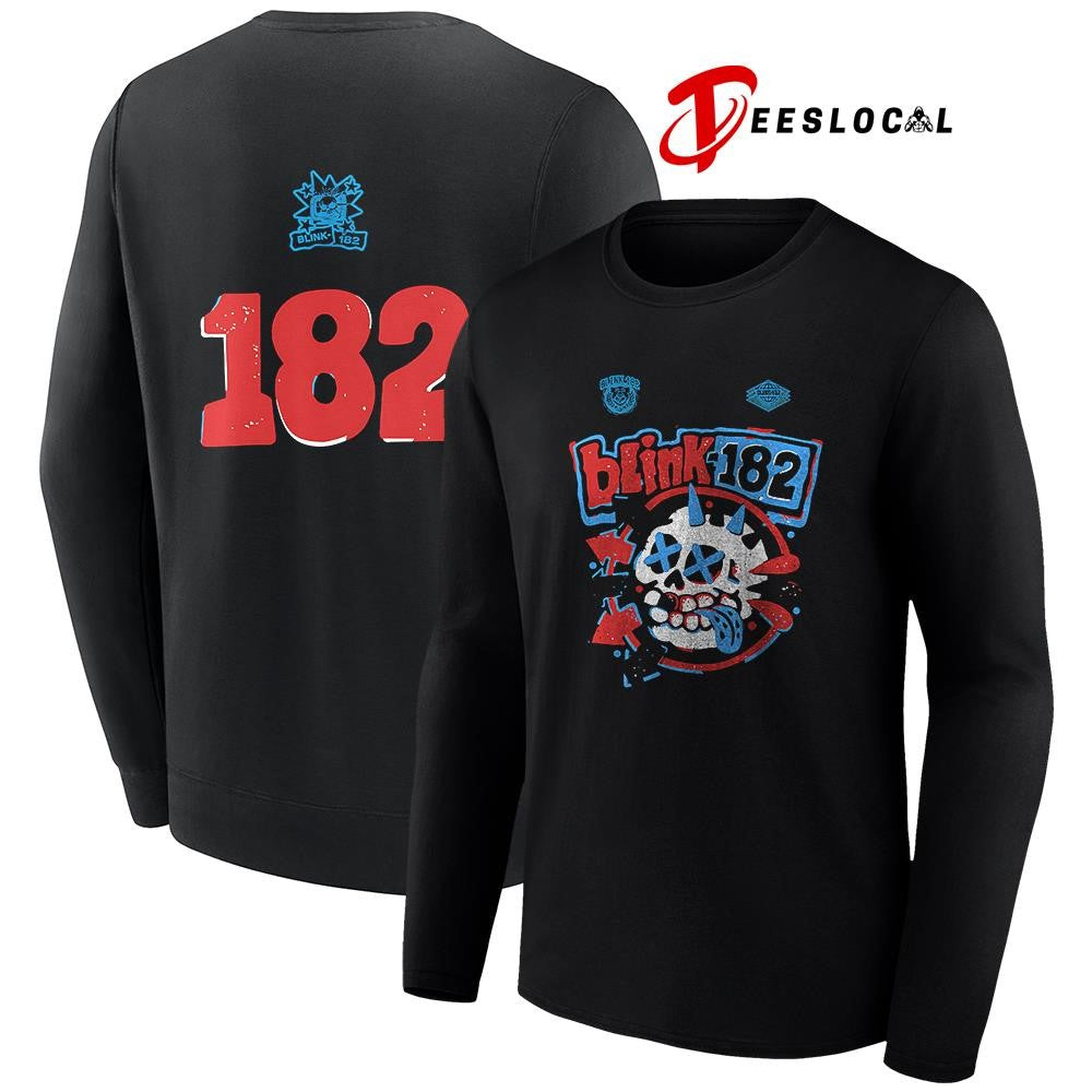Blink 182 skull logo shirt