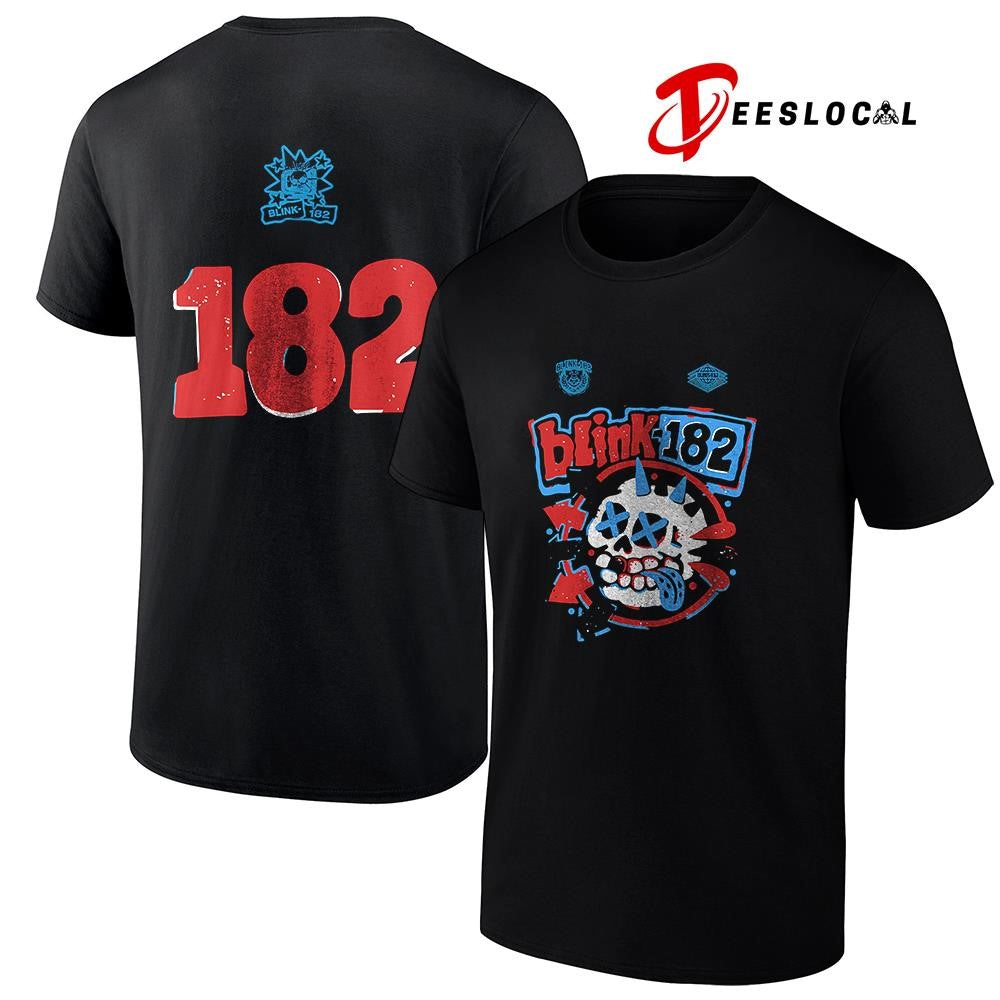 Blink 182 skull logo shirt
