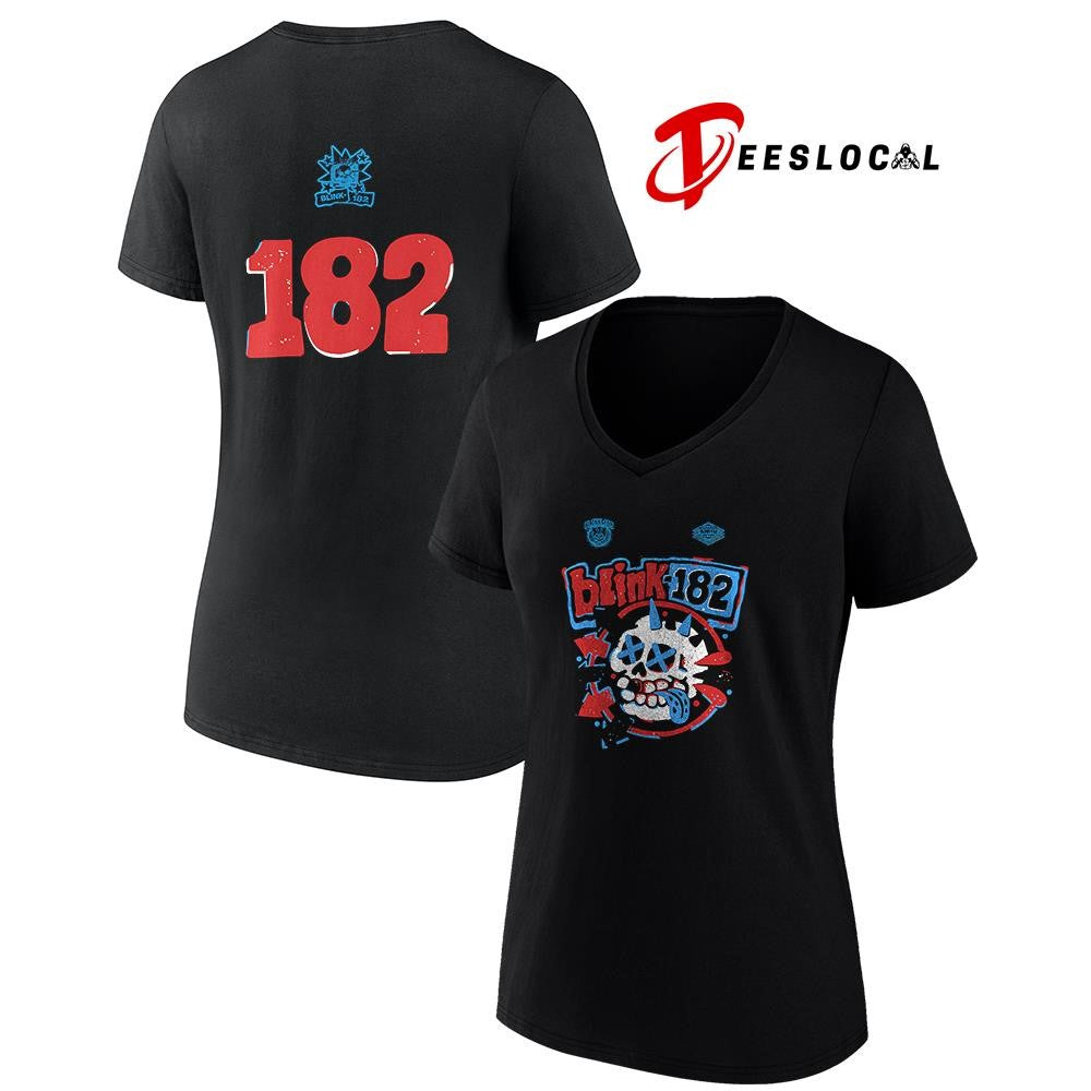 Blink 182 skull logo shirt