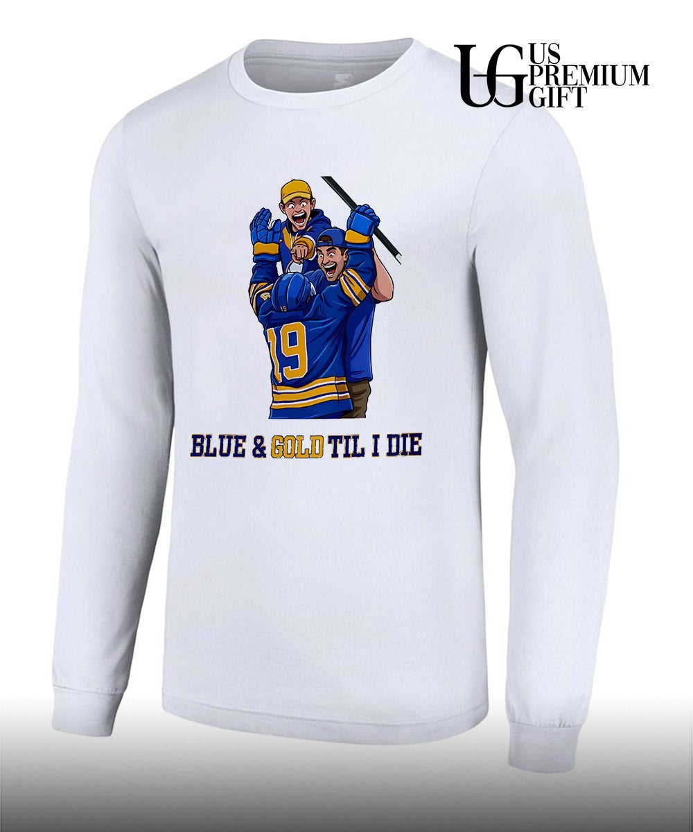 Blue and Gold Till I Die Buffalo Sabres NHL 2026 shirt