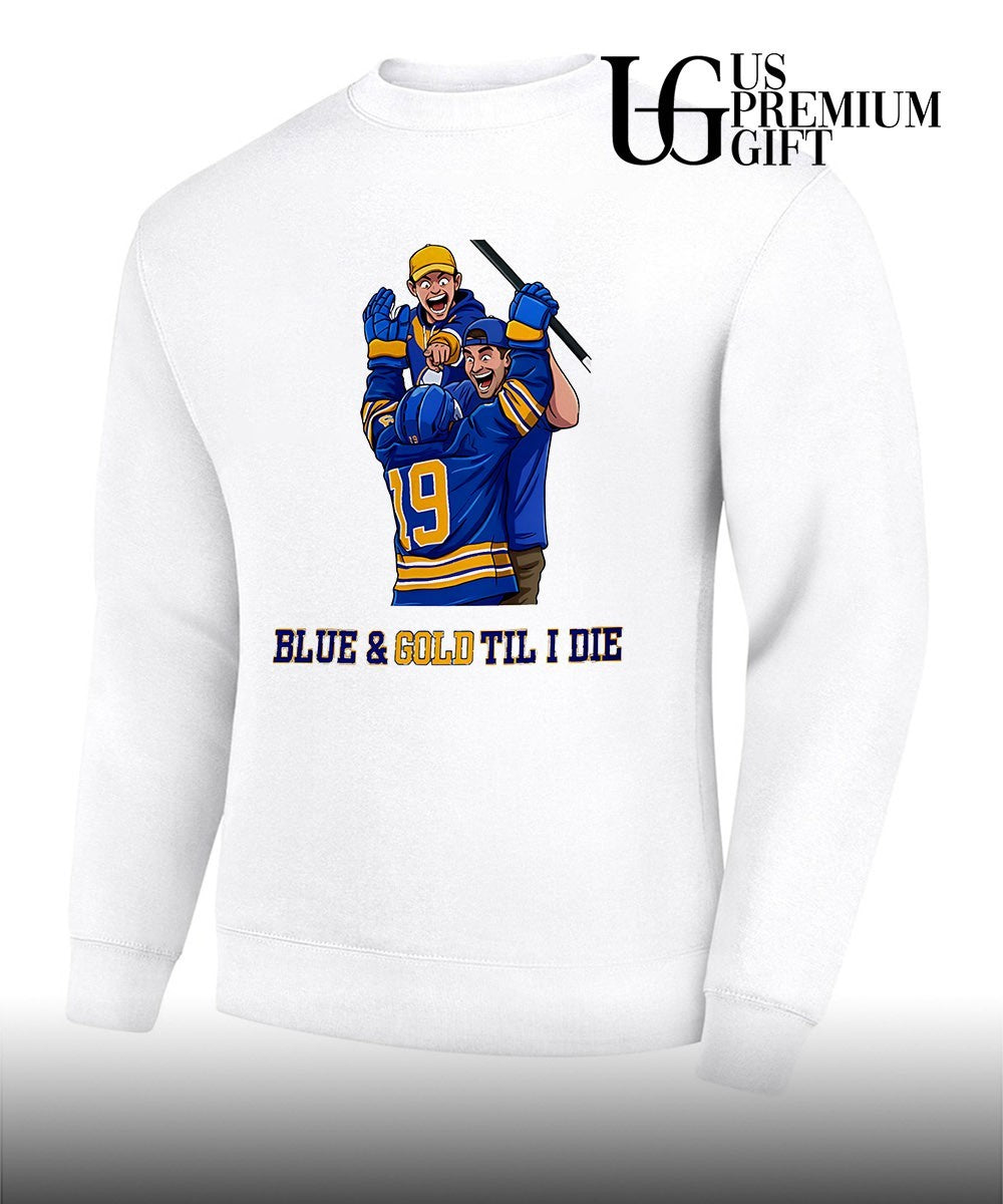 Blue and Gold Till I Die Buffalo Sabres NHL 2026 shirt