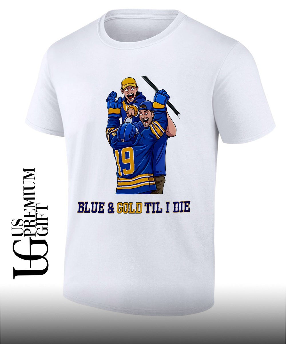 Blue and Gold Till I Die Buffalo Sabres NHL 2026 shirt