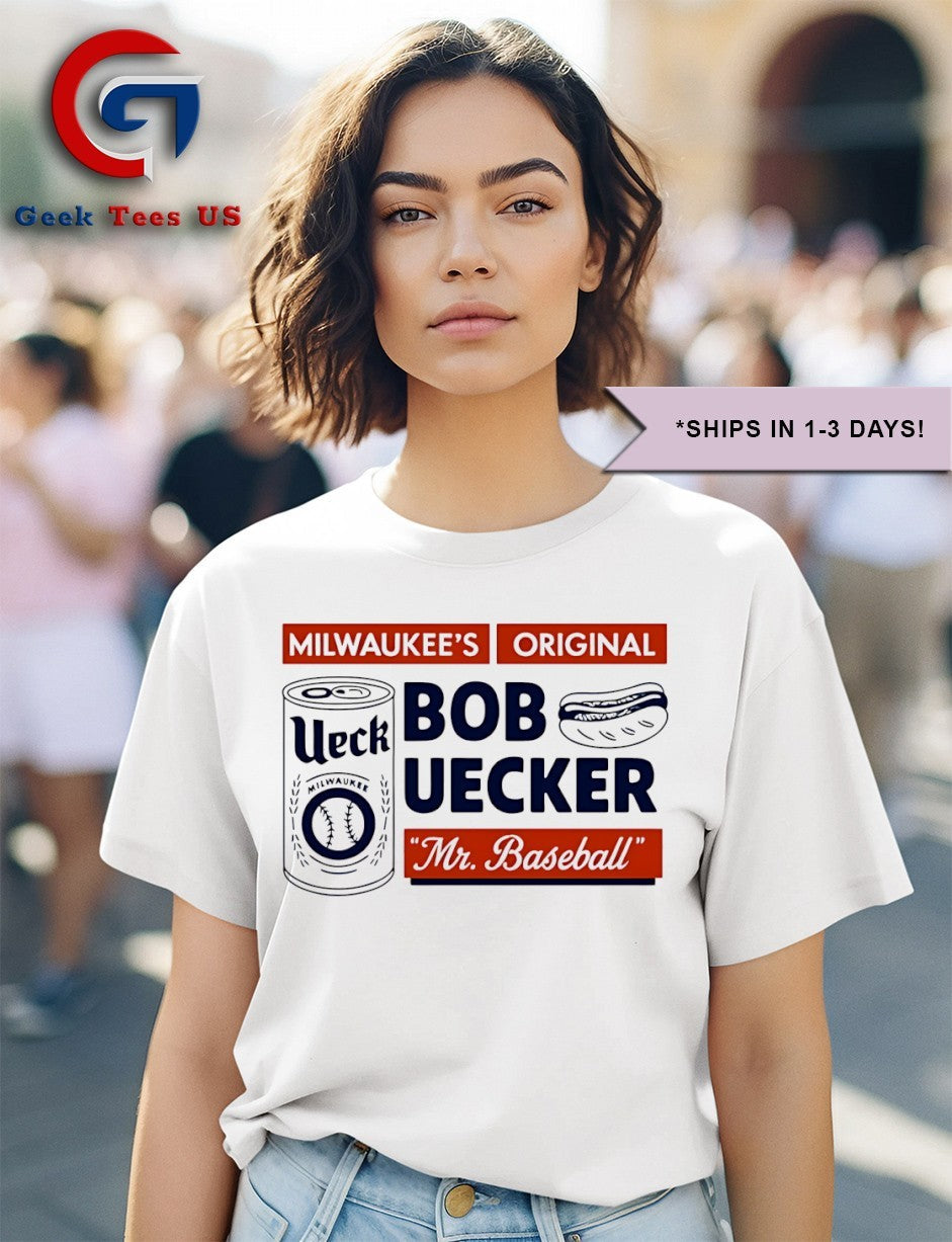 Bob Uecker Milwaukee Brewers Mr Baseball 2025 shirt