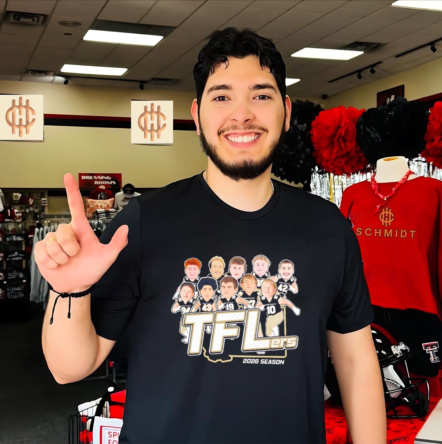 Bobcat Collective TFLers 2026 Season caricature shirt
