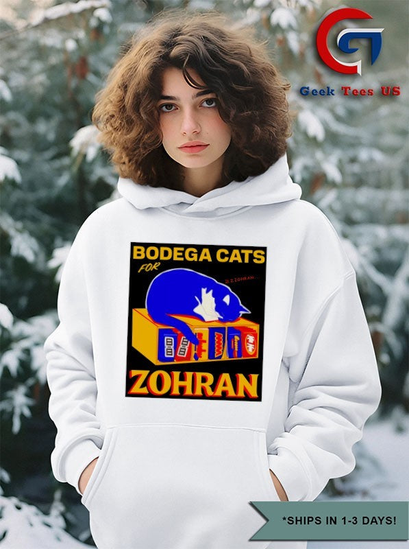 Bodega Cats For Zohran Mamdani 2025 shirt