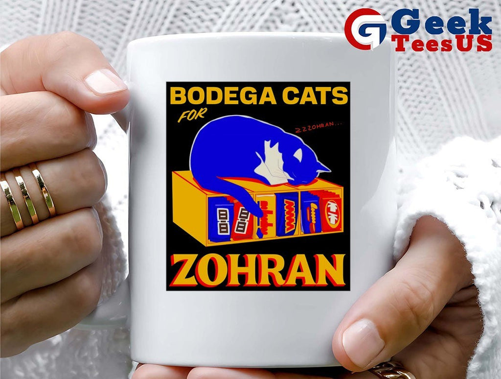 Bodega Cats For Zohran Mamdani 2025 shirt
