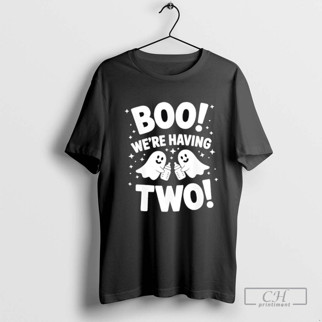 Boo Were Having Two Ghost Twins Halloween Reveal