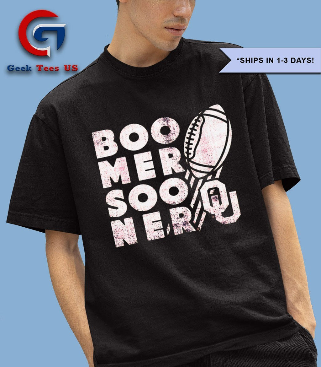 Boomer Sooner Football logo shirt