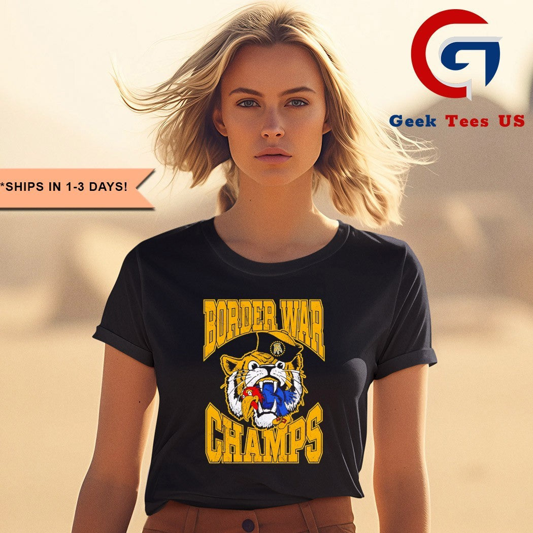 Border war Champs Missouri Tigers football mascot shirt