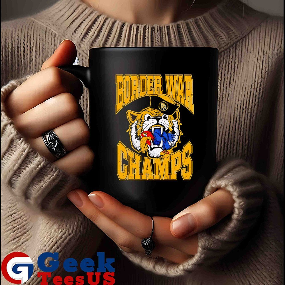 Border war Champs Missouri Tigers football mascot shirt
