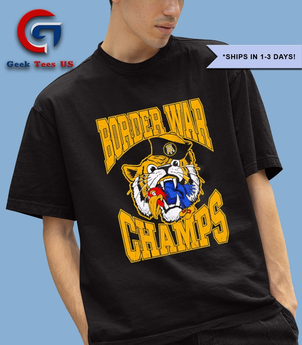 Border war Champs Missouri Tigers football mascot shirt