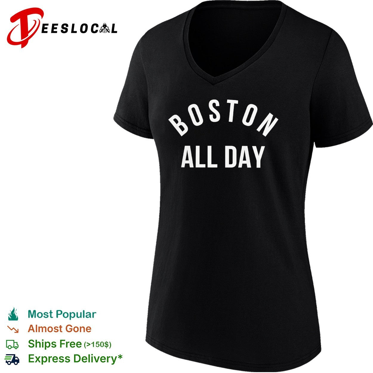 Boston All Day Boston Red Sox shirt