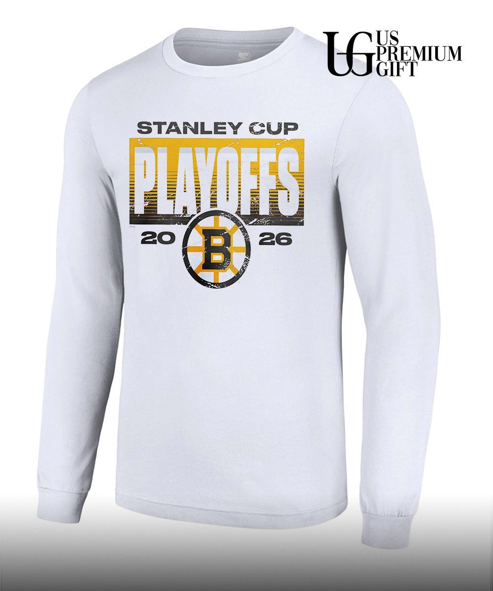 Boston Bruins 2026 NHL Stanley cup playoffs Vintage T-shirt