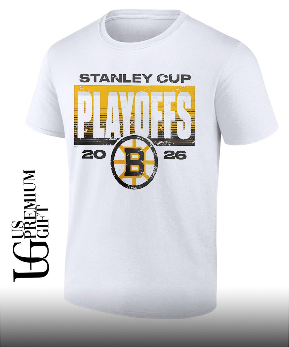 Boston Bruins 2026 NHL Stanley cup playoffs Vintage T-shirt