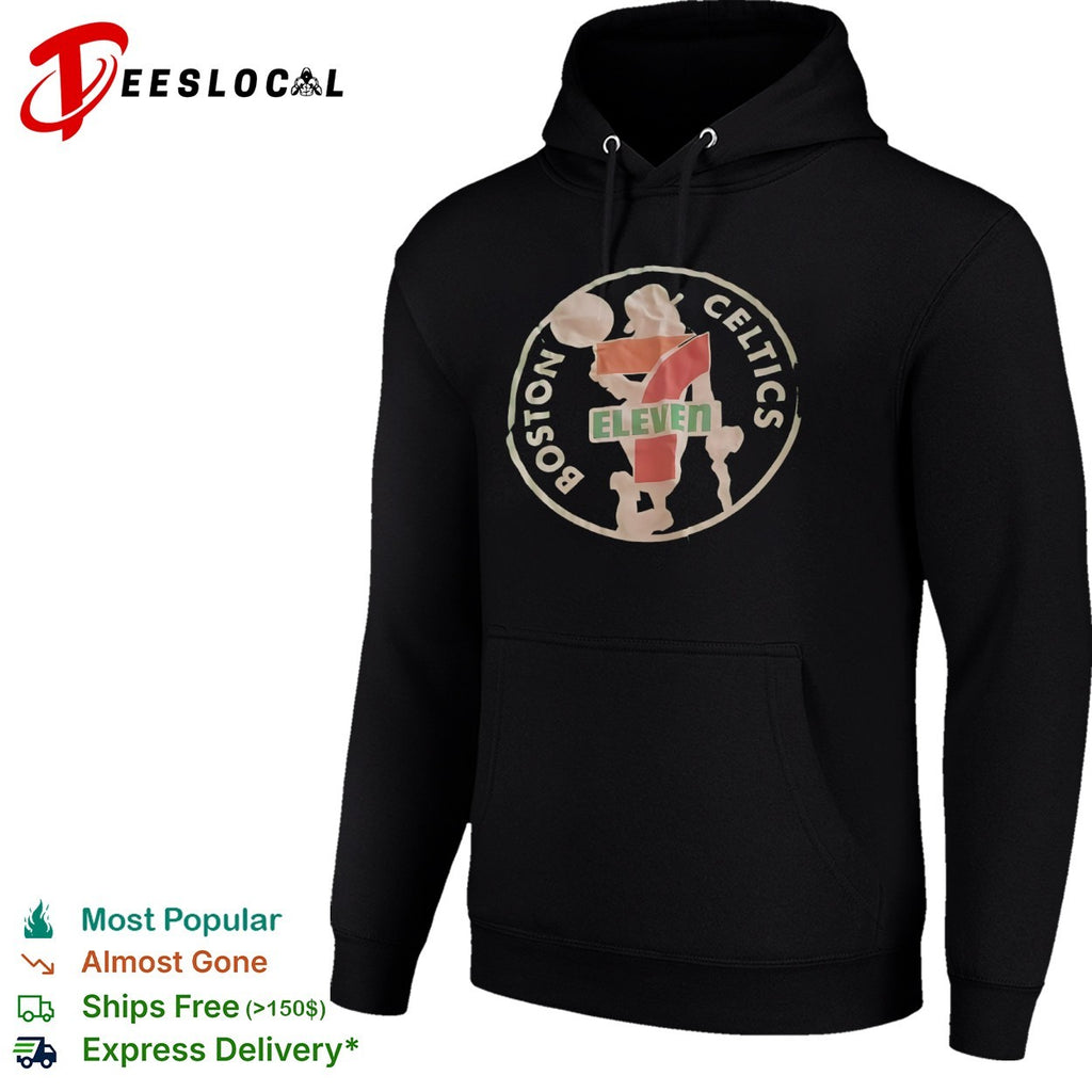 Boston Celtics 7-Eleven Logo Mashup Basketball shirt