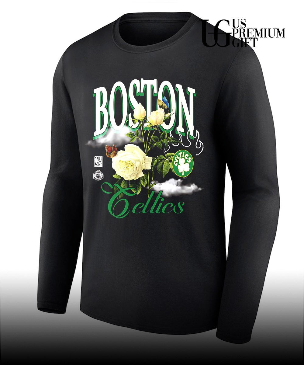 Boston Celtics NBA Floral graphic shirt