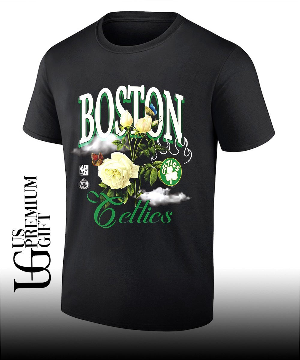 Boston Celtics NBA Floral graphic shirt