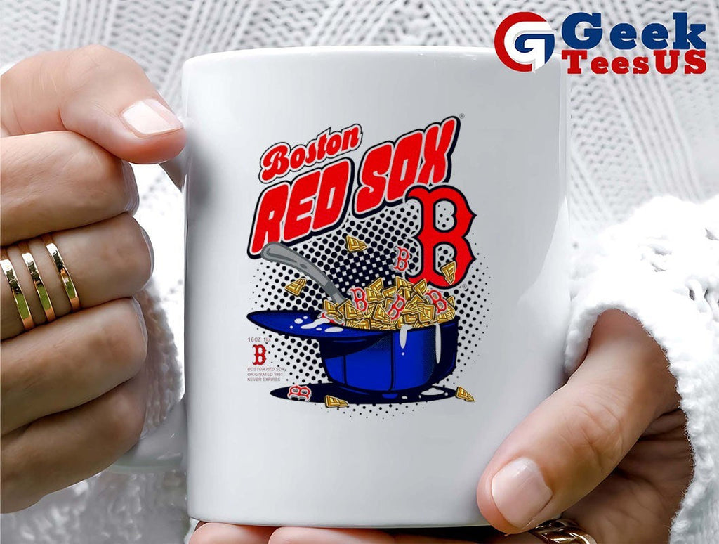 Boston Red Sox Cereal Bowl MLB 2025 graphic shirt