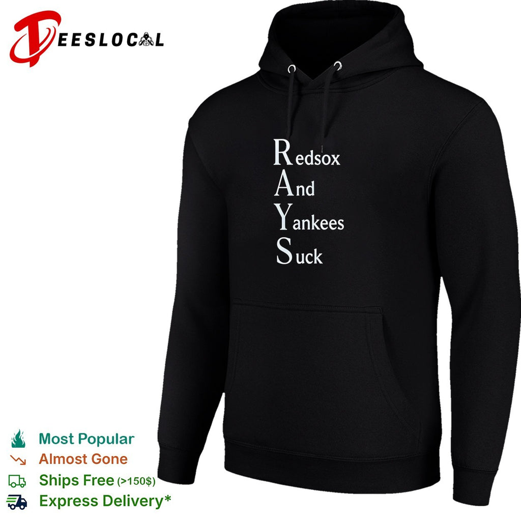 Boston Red Sox and New York Yankees suck Rays acrostic shirt