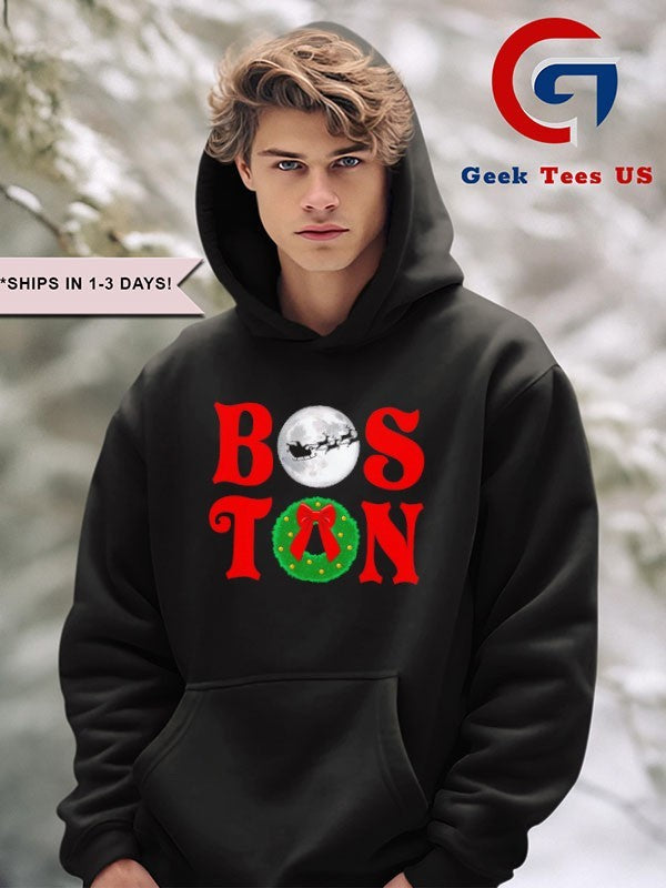 Boston Stacked Christmas 2025 shirt