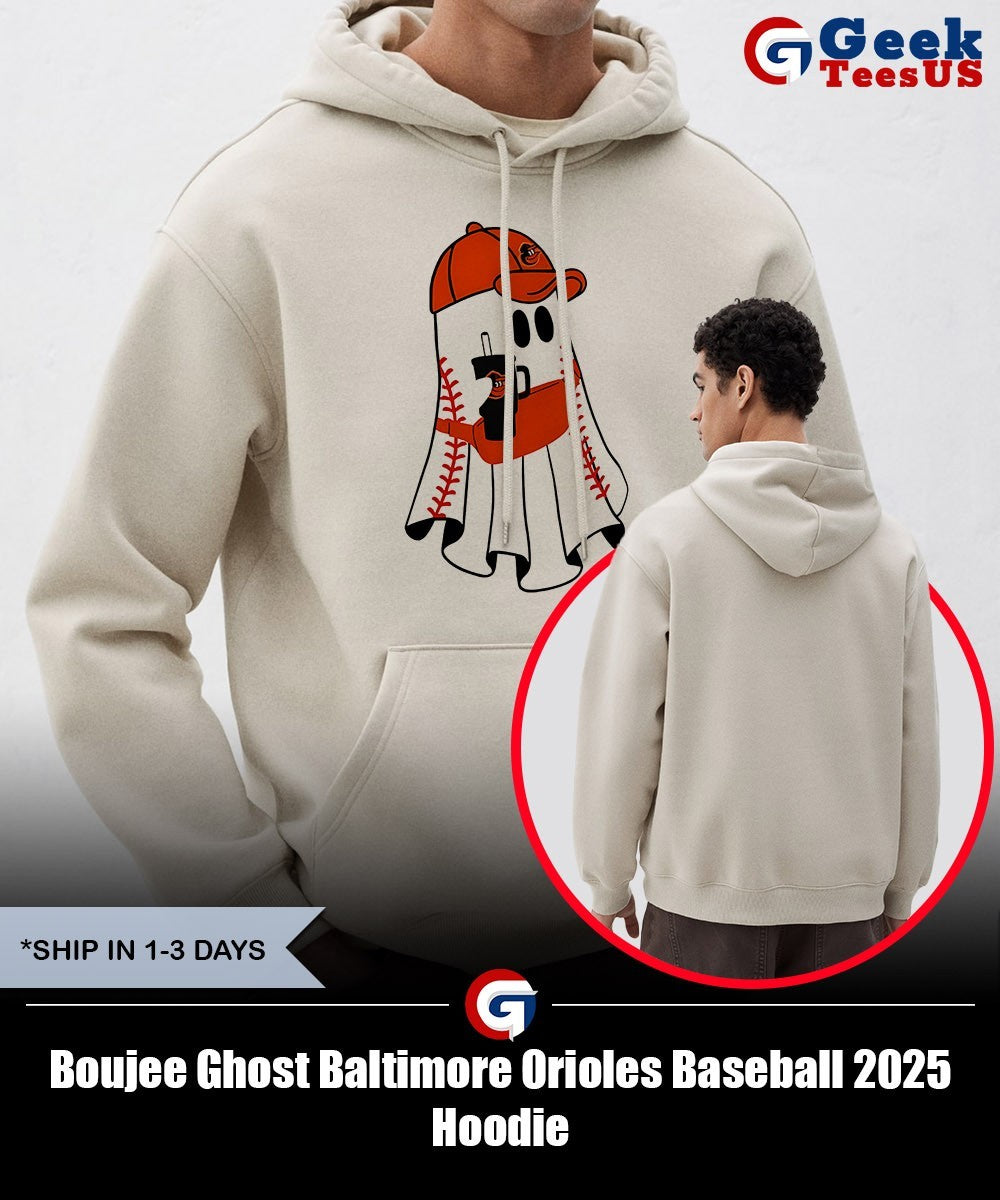 Boujee Ghost Baltimore Orioles Baseball 2025 shirt
