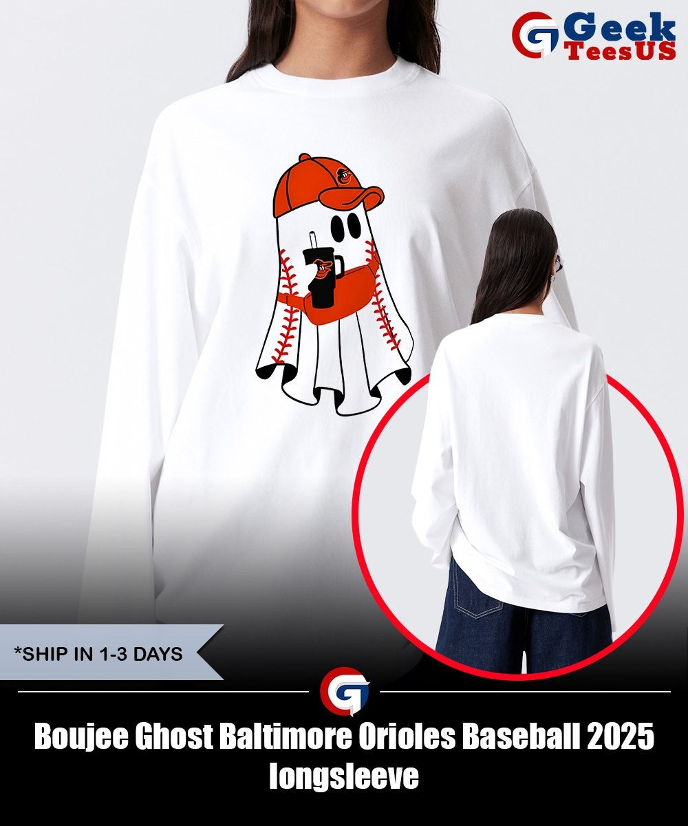 Boujee Ghost Baltimore Orioles Baseball 2025 shirt