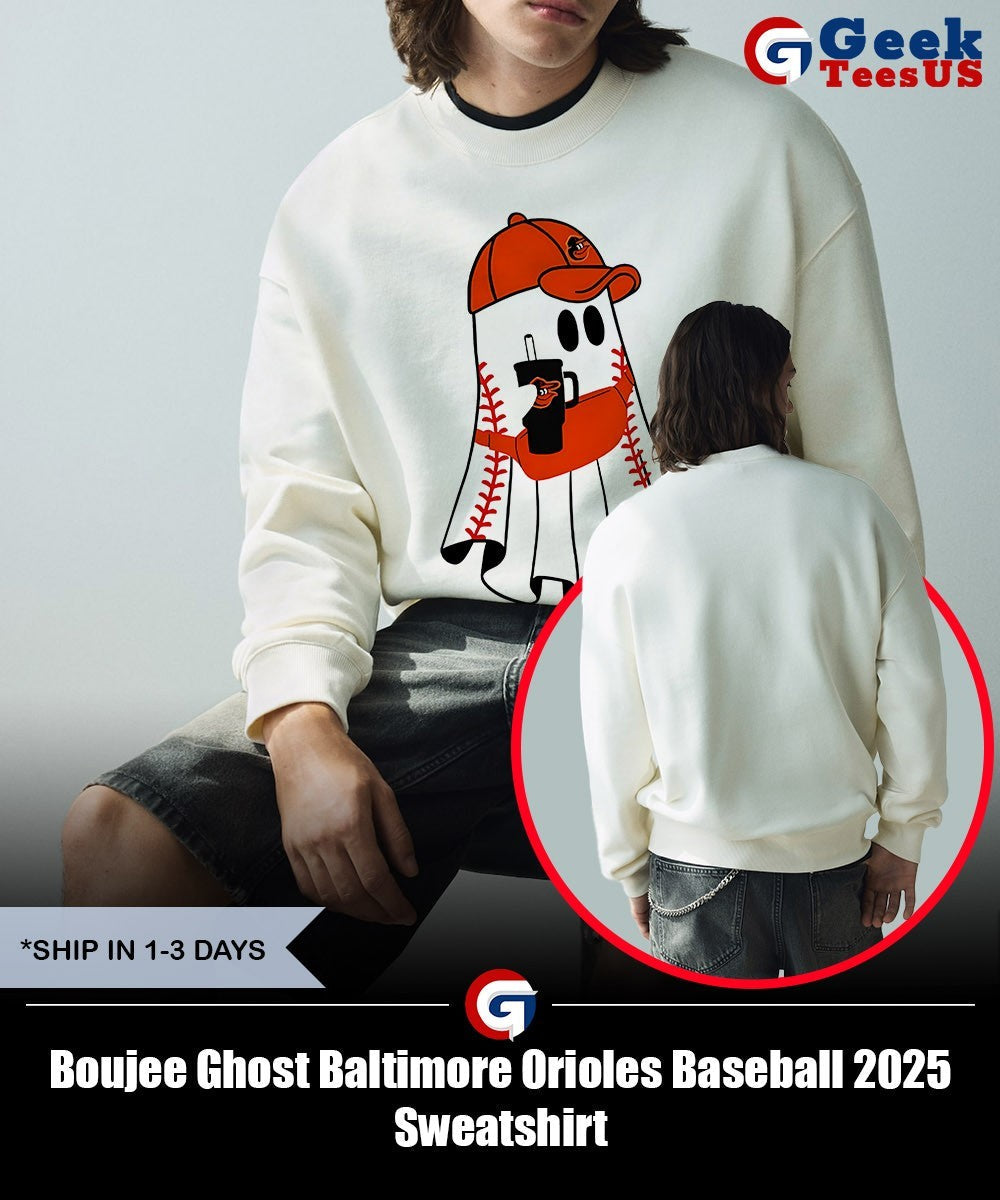 Boujee Ghost Baltimore Orioles Baseball 2025 shirt