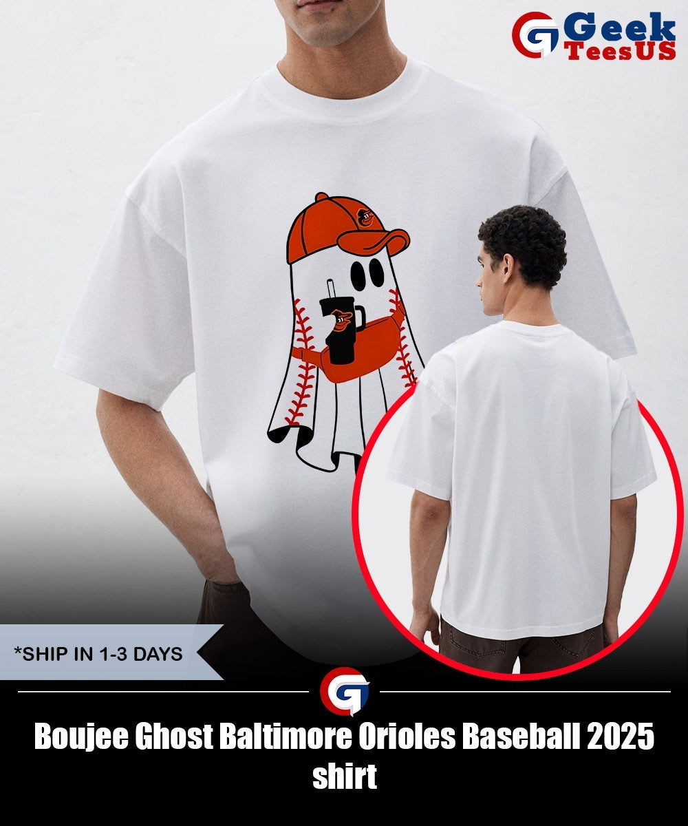 Boujee Ghost Baltimore Orioles Baseball 2025 shirt