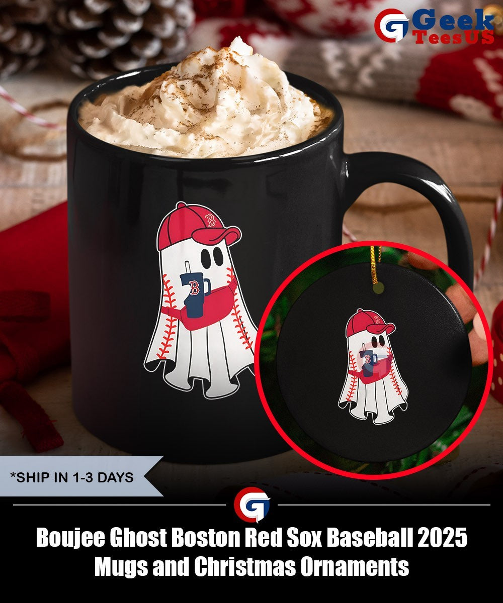 Boujee Ghost Boston Red Sox Baseball 2025 shirt