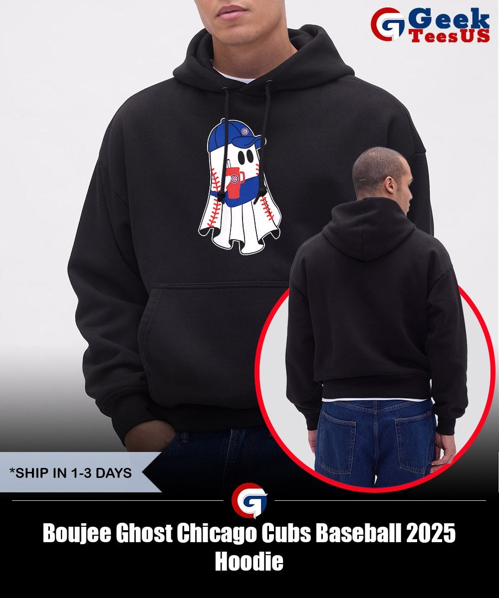 Boujee Ghost Chicago Cubs Baseball 2025 shirt