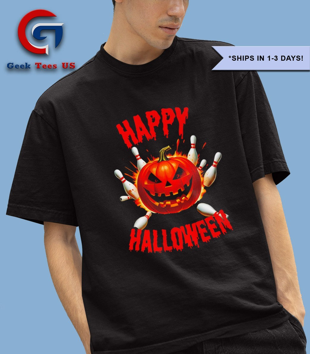 Bowling happy Halloween shirt