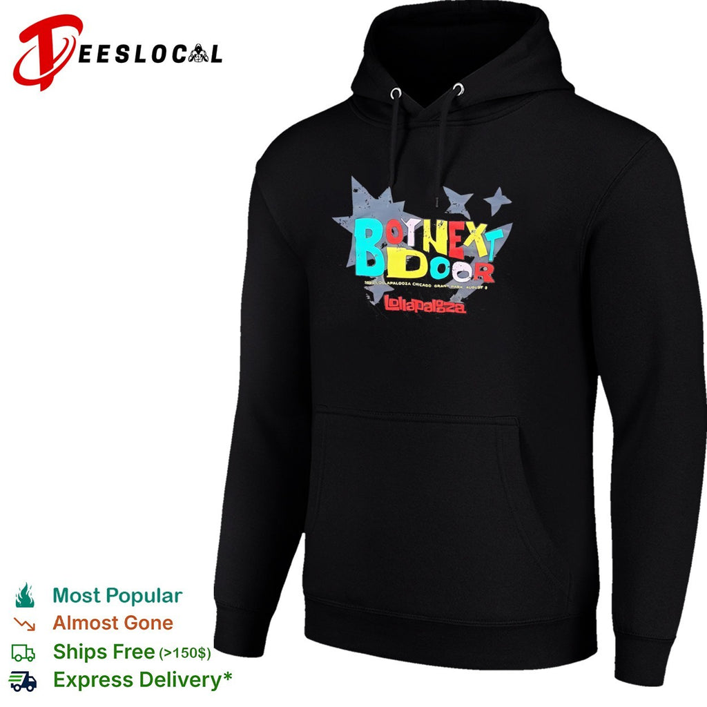 BoyNextDoor Lollapalooza 2025 Chicago Grant Park August 3 shirt