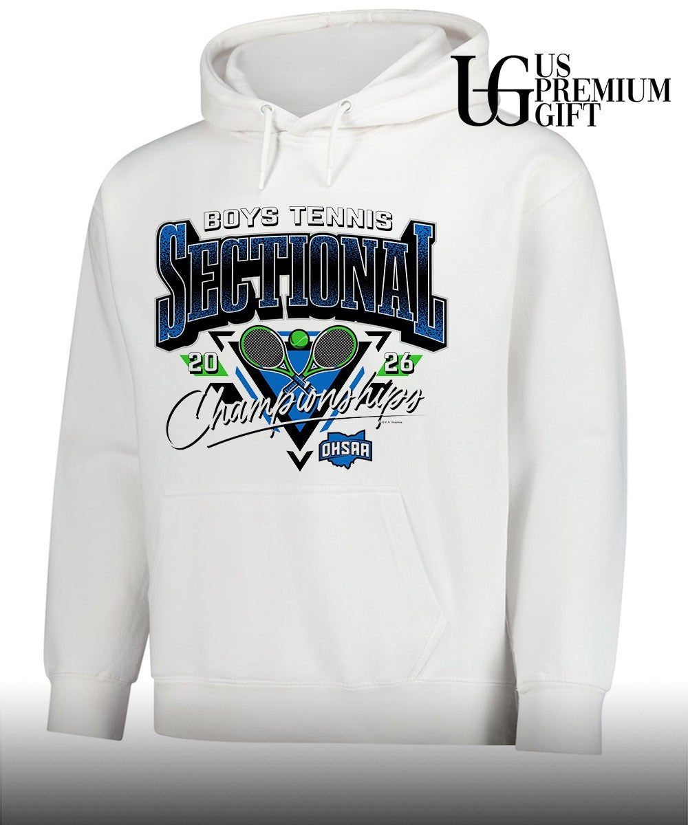 Boys Tennis Sectionals OHSAA 2026 shirt